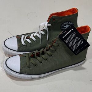 Converse Men's Olive High-Top Sneakers